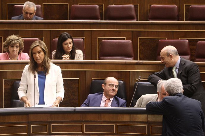 Ministros en el Congreso