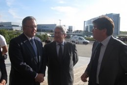 El consejero Aliaga en Walqa