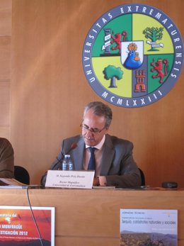 Segundo Píriz, Rector De La Uex