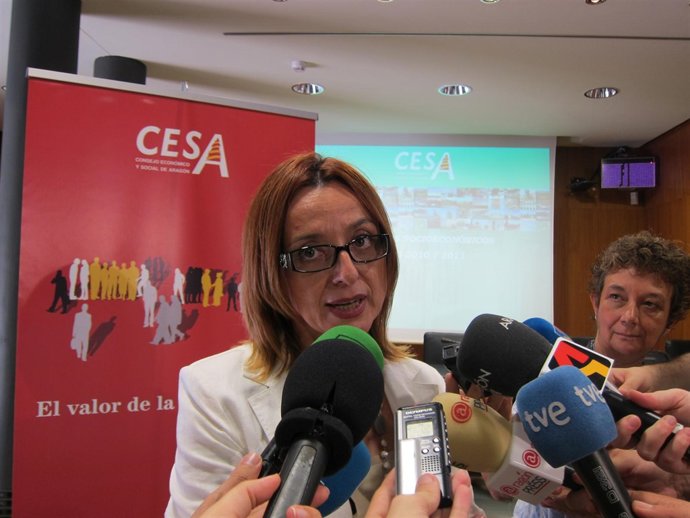 La presidenta del Consejo Económico y Social (CESA), Natividad Blasco.