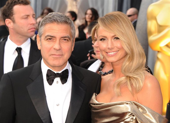George Clooney y Stacey Keibler
