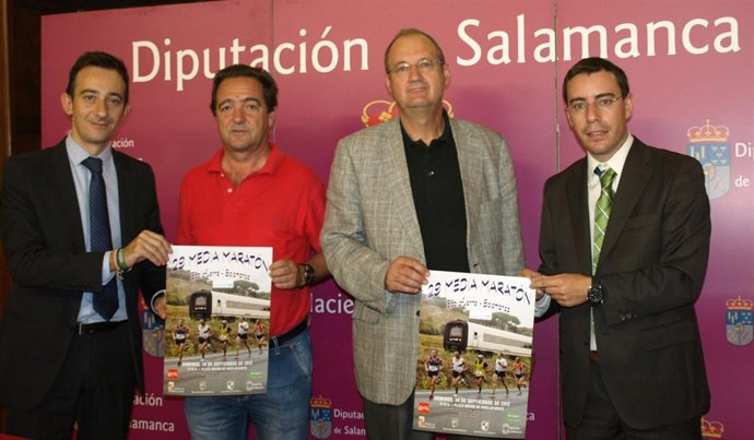 Luis Barreda, José Luis Sánchez Barbero, Alfredo Martín y Alberto Pérez