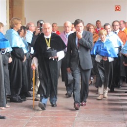 Vicente Gotor Y Javier Fernández En La Apertura Del Curso Académico