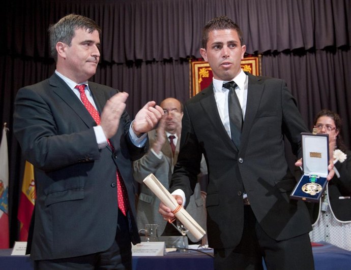 Miguel Cardenal y el hijo de Manolo Preciado