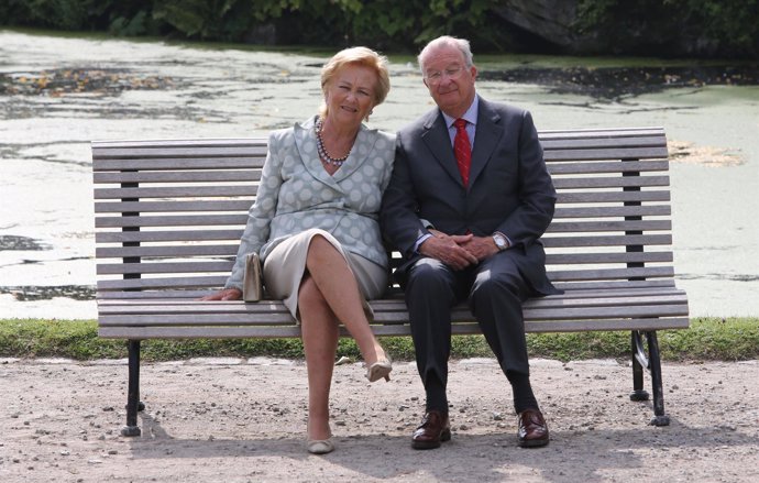 Alberto II y Paola de Belgica 