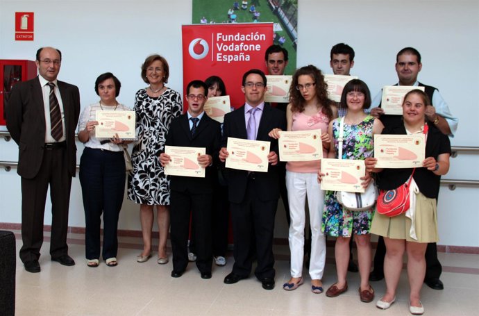 Galardonados por la Fundación Vodafone y la Fundación Prodis