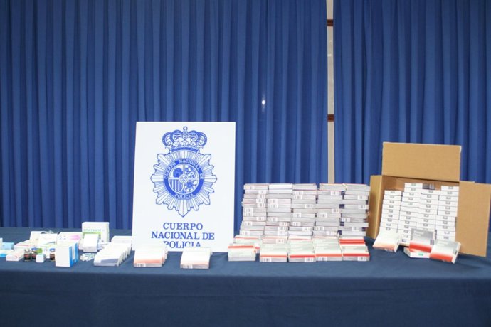 Anabolizantes incautados