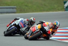 Dani Pedrosa y Jorge Lorenzo Brno 2012