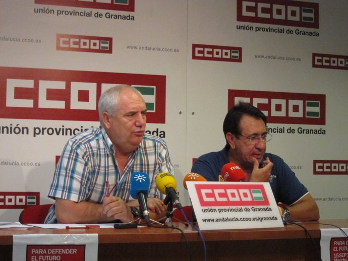 El Secretario General De CCOO-A, Francisco Carbonero