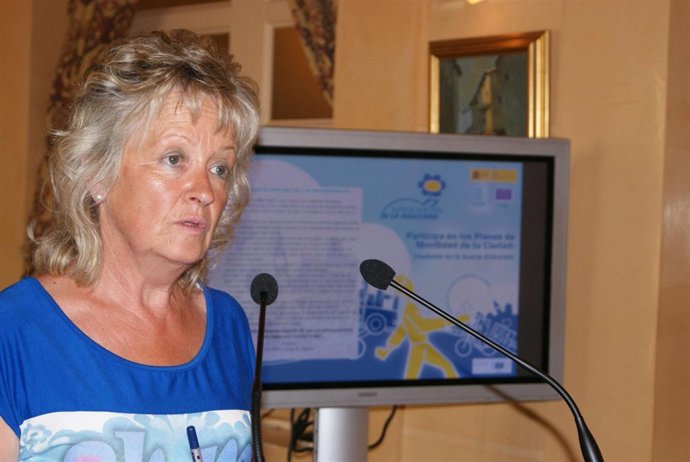 Paloma Maroto, en rueda de prensa