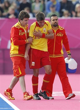 Pol Amat, España de hockey hierba en los Juegos Olímpicos