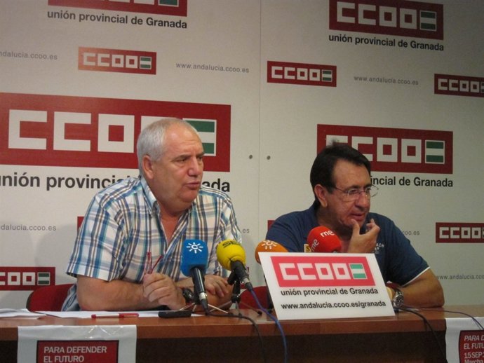 El Secretario General De CCOO-A, Francisco Carbonero