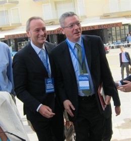 Fabra Y Gallardón En Gandia, Con Motivo De La Escuela De Verano Del PP.