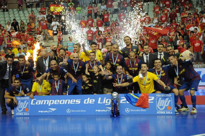FC Barcelona Alusport, Campeón De Fútbol Sala