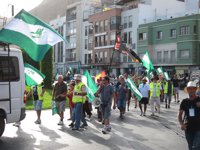 SAT rechaza la reprobación en el Parlamento de los asaltos porque PP y PSOE "son arcaicos y viejos como los dinosaurios"