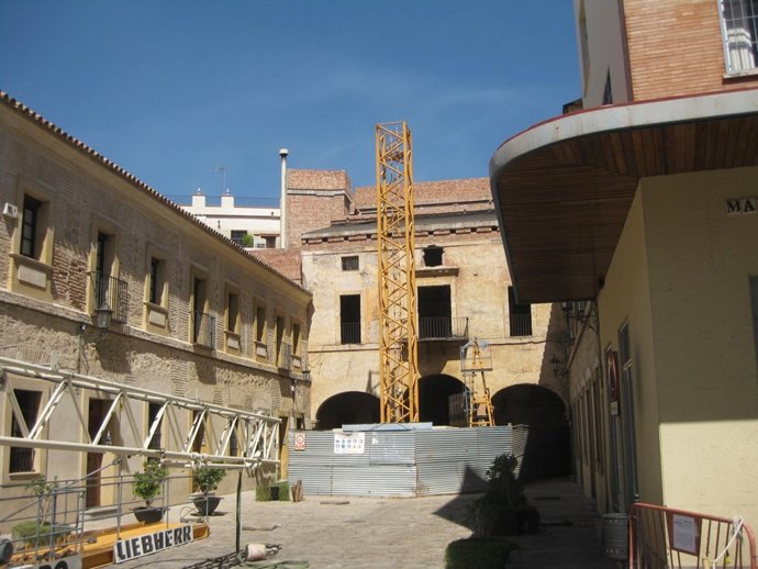 Grúa de la casa de la Moneda.