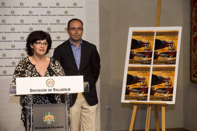 Presentación de la XXXIII Fiesta de la Vendimia en Cigales (Valladolid)