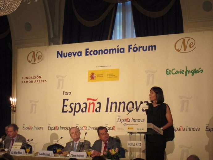 María Blasco En El Desayuno De Nueva Economía Fórum