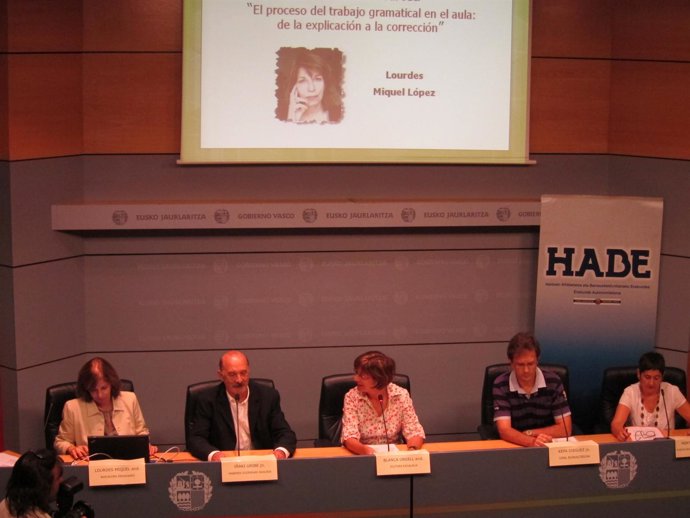 Acto inaugural del curso 2012-2013 de la euskaldunización de adultos