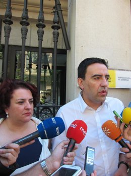 El vicesecretario general del PSOE-A, Mario Jiménez