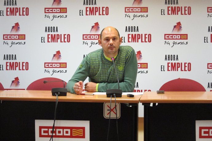 Juan A. Urdániz, secretario general de la FSS-CC.OO.-Aragón