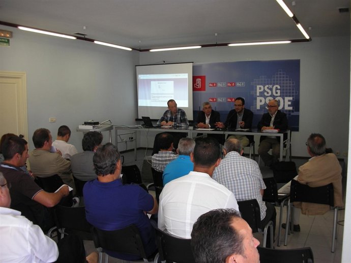 Antonio Hernando en Ourense