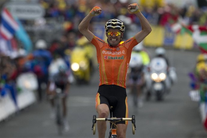 El Ciclista Español Samuel Sánchez