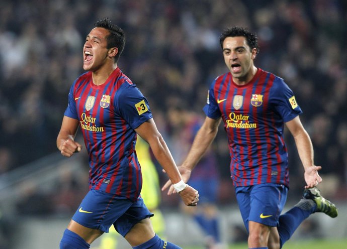 Alexis Celebra Uno De Sus Goles Ante El Getafe