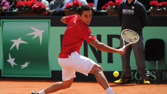 El tenista español Nicolás Almagro