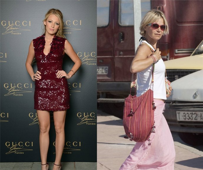 Montaje Blake Lively y Eugenia Martínez de Irujo