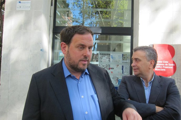 El Presidente De ERC, Oriol Junqueras