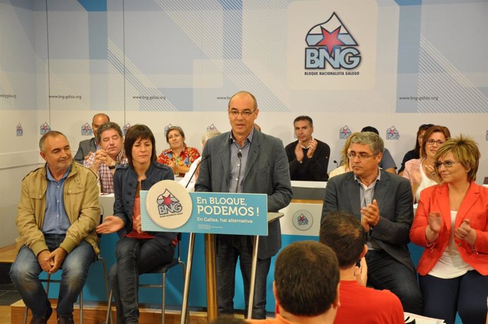 El Candidato Del BNG, Francisco Jorquera, Interviene En El Consello Nacional
