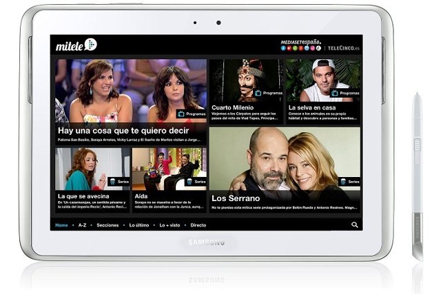 La app de Mitele del grupo Mediaset llega a Samsung Apps La app de Mitele del grupo Mediaset llega a Samsung Apps