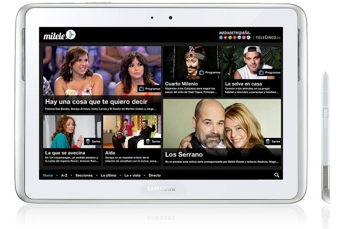 App Mitele en Samsung Apps
