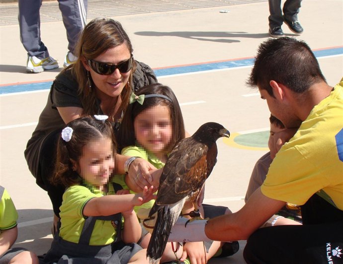 Alumnos Del Colegio De Hurchillo (Alicante)