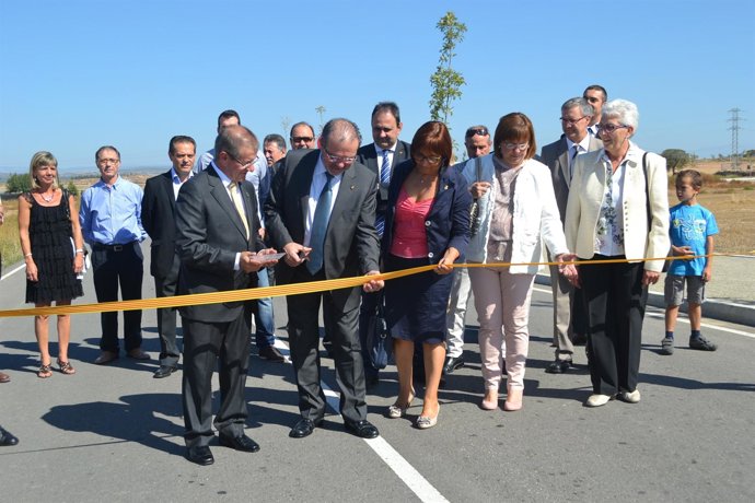 Reñé Inaugura La Circunvalación D'agramunt