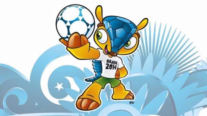 Armadillo mascota del Mundial de Brasil 2014