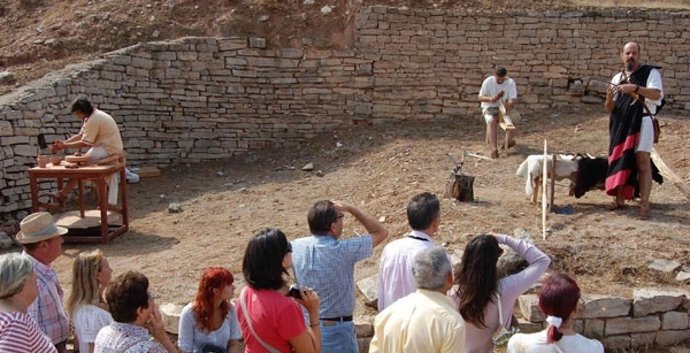 Celebración de la Jornada Íbera Sedeisken en Azaila (Teruel)