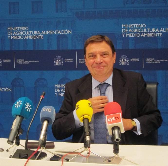 El consejero andaluz Luis Planas, hoy en Madrid