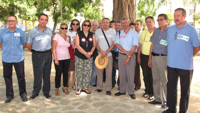 CCOO, UGT, Sterm-intersindical, Satse, Anpe y Csif