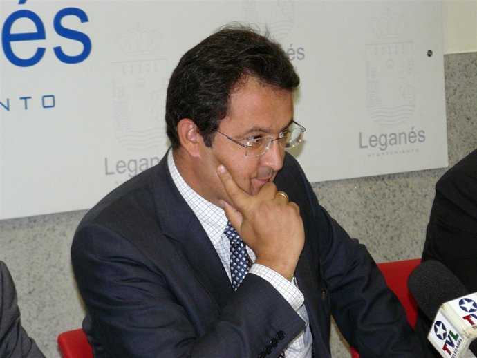 El alcalde de Leganés, Jesús Gómez