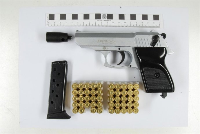 Objetos de un atraco