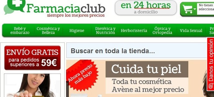 Web De Farmaciaclub