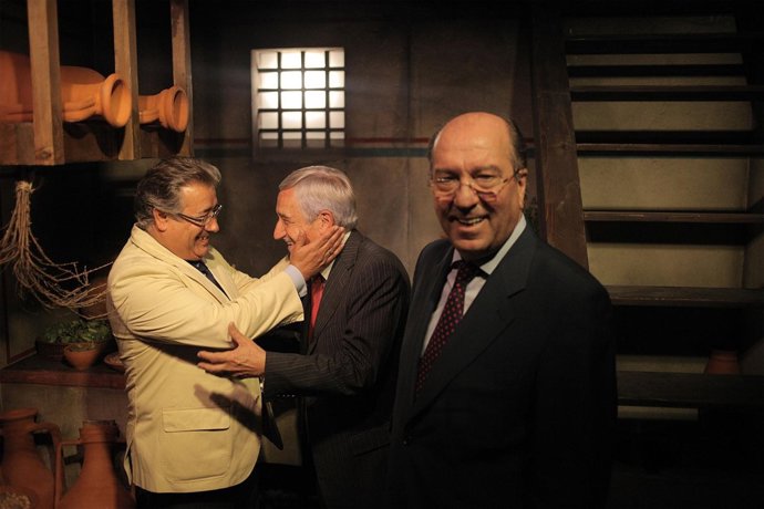 El alcalde de Sevilla, Juan Ignacio Zoido, en la inauguración de Romanorum Vita