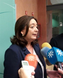 La Consejera De Educación, Mar Moreno, Atiende Hoy A Los Medios Tras Una Reunión
