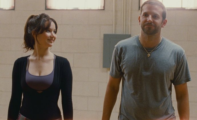 JENNIFER LAWRENCE Y BRADLEY COOPER En SILVER LININGS PLAYBOOK