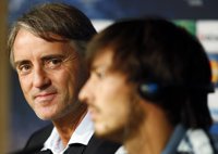 Fútbol/Liga Campeones.- Mancini: "El Real Madrid es uno de los mejores del mundo, pero queremos ser mejores"