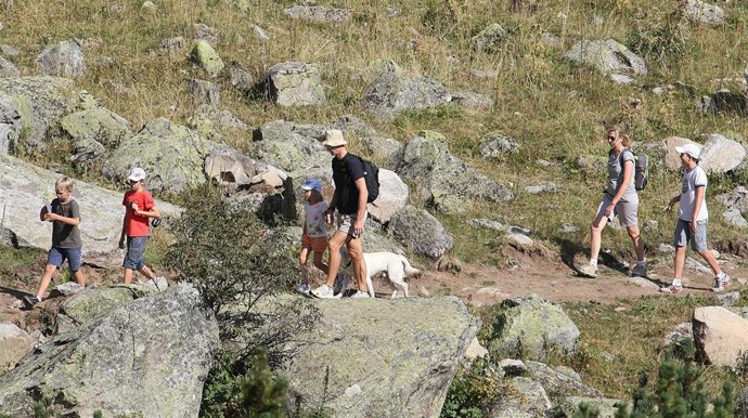 Duques de Palma con sus hijos 