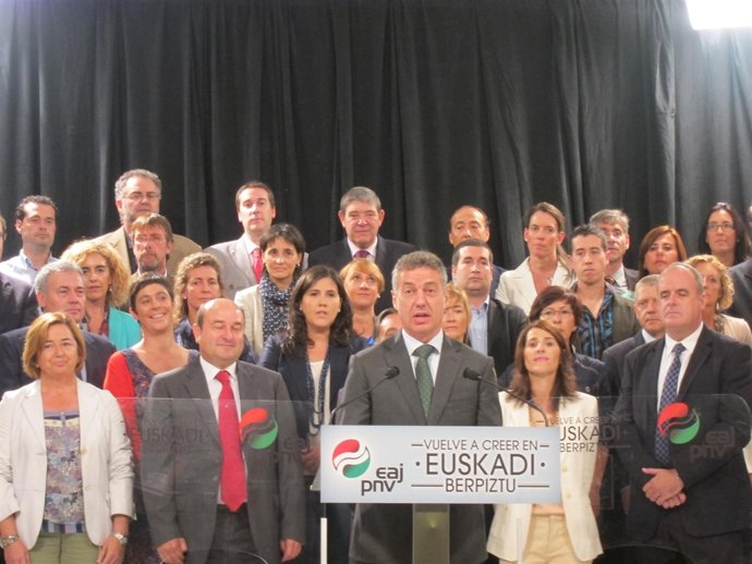 El presidente del PNV, Iñogo Urkullu