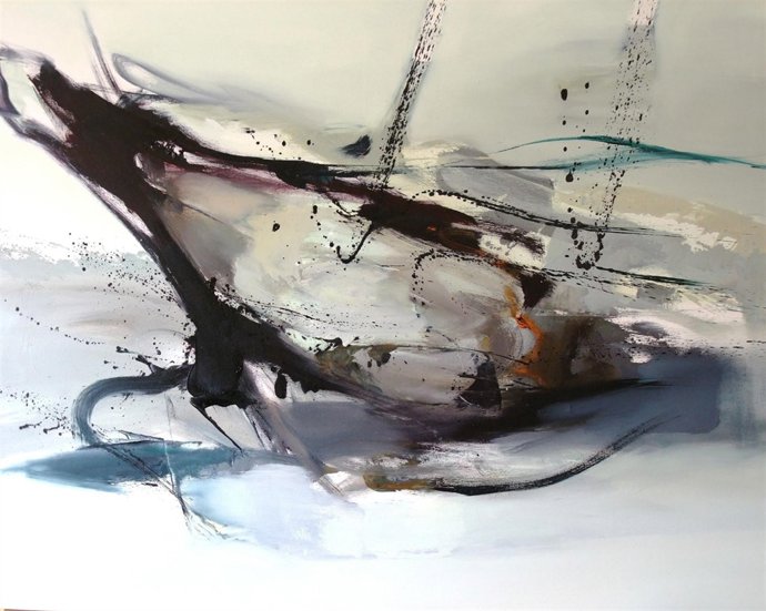 Una de las obras de la exposición